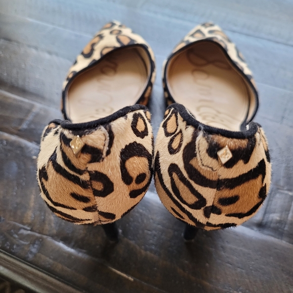 Sam Edelman Size 8 Leopard Pumps - Picture 3 of 9
